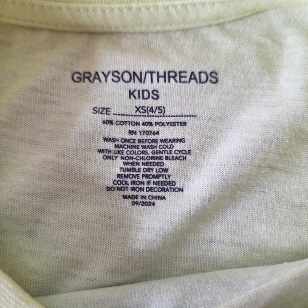 Grayson/Threads Kids "Paradise" Graphic T-Shirt - XS (4/5) Beach Pool - Picture 4 of 4